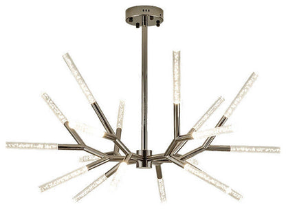 Aliano | Creative Tree Branches Design Bubble Crystal Chandelier, Black, 18 Heads, Cool LightBy Miron Demid LLC