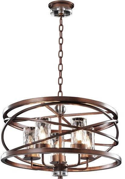 Industrial Etruscan Bronze Light FixtureBy KALCO LIGHTING