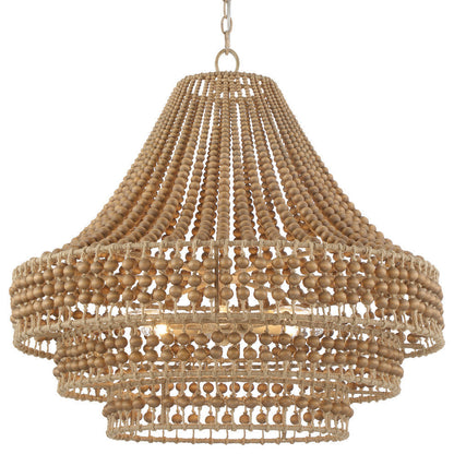 Crystorama Silas 6-Light Chandelier Burnished SilverBy Crystorama Lighting