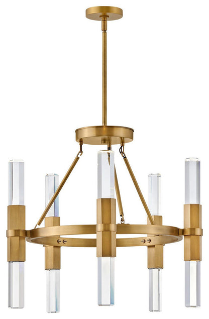 Fredrick Ramond Cecily Medium Single Tier, Heritage BrassBy Hinkley