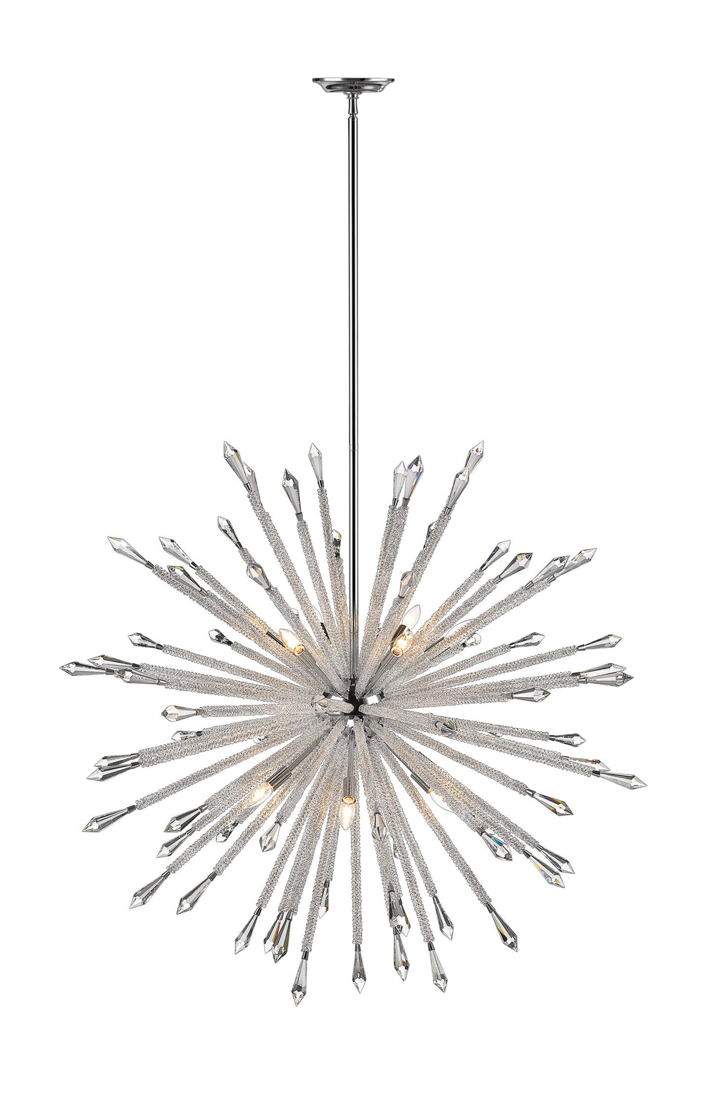 Soleia Collection 12 Light Chandelier in Chrome  FinishBy Z-LIte