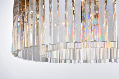Elegant Lighting Sydney 31.5" Round Crystal ChandelierBy Elegant Furniture & Lighting