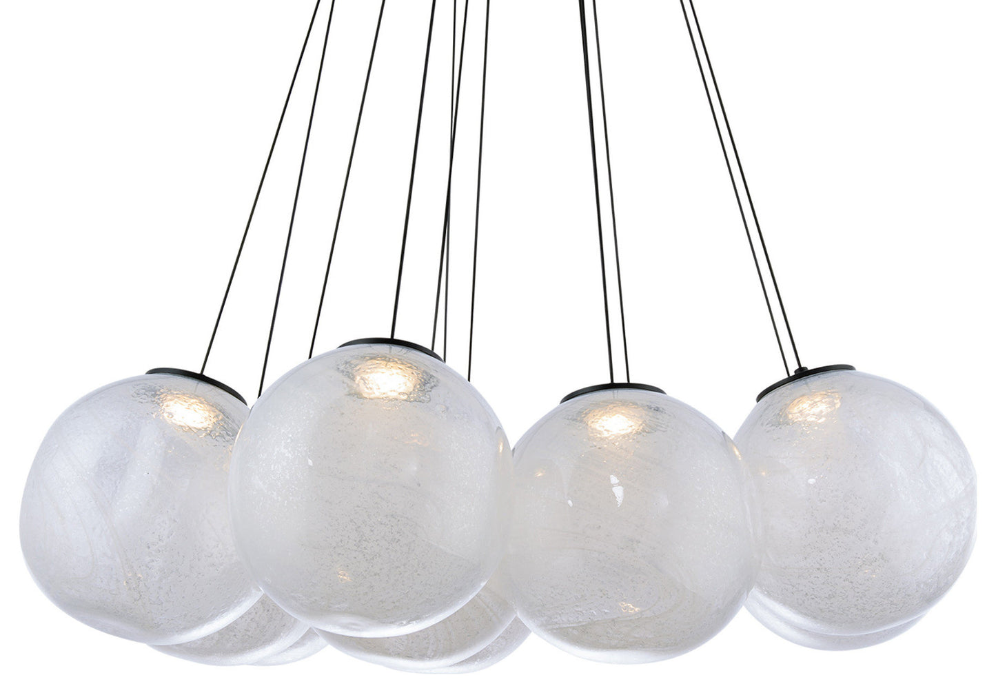 Modern Forms PD-28812 Cosmic 12 Light 36"W LED Suspension Multi - BlackBy Modern Forms