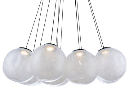 Modern Forms PD-28812 Cosmic 12 Light 36"W LED Suspension Multi - BlackBy Modern Forms