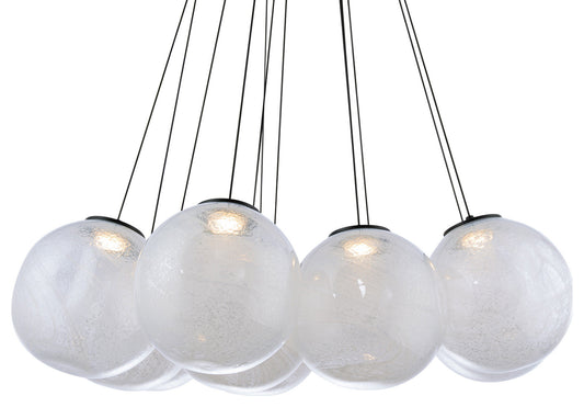 Modern Forms PD-28812 Cosmic 12 Light 36"W LED Suspension Multi - BlackBy Modern Forms