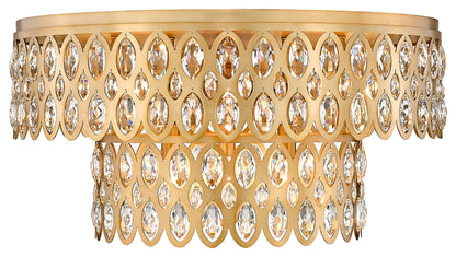 Z-Lite 822F24-HB 12 Light Flush Mount, Heirloom BrassBy Z-LIte