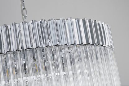 Bethel International WE07C31CH 12-Light Chandelier, ChromeBy Bethel Intl.