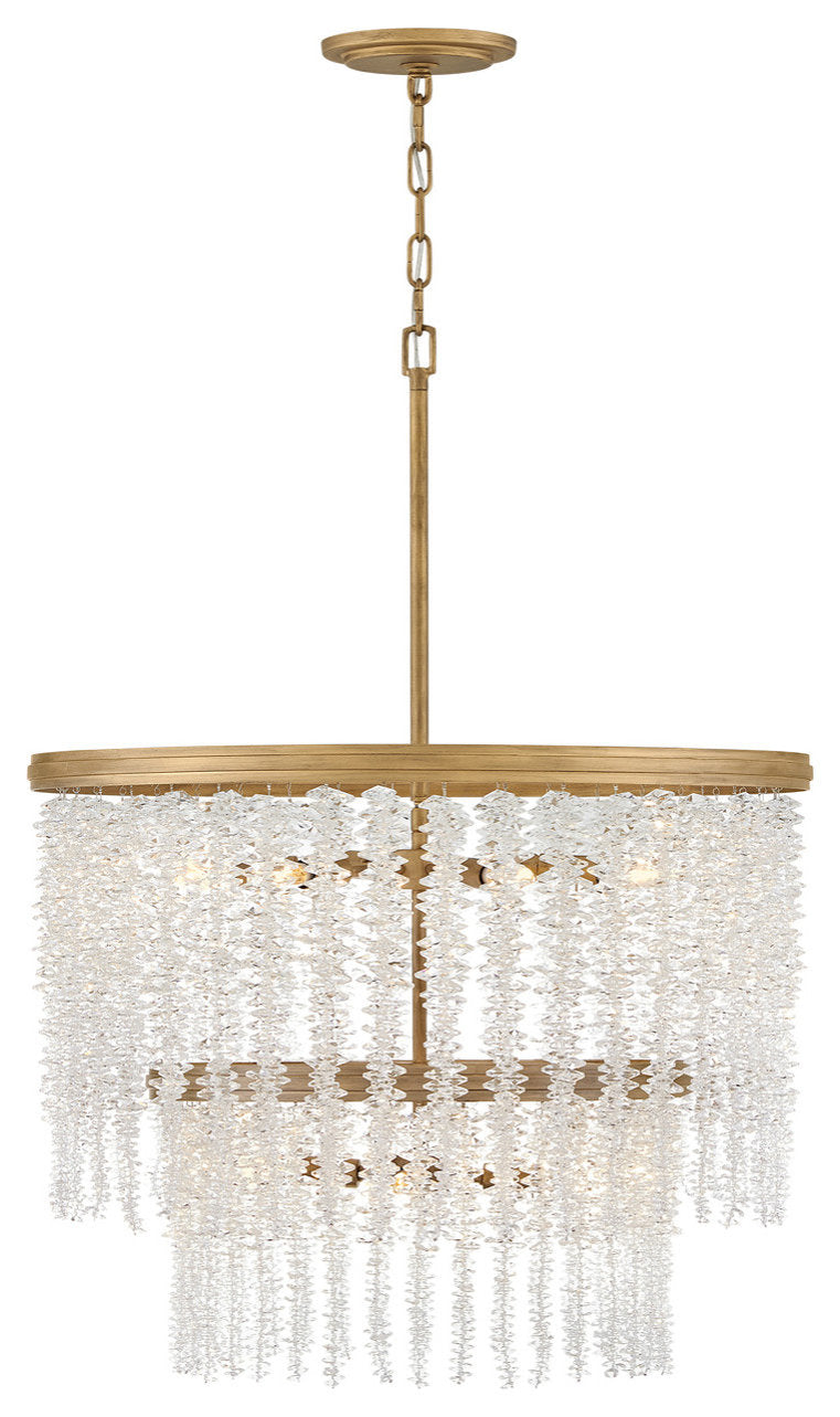 Fredrick Ramond FR41495BNG Rubina Medium ChandelierBy Hinkley