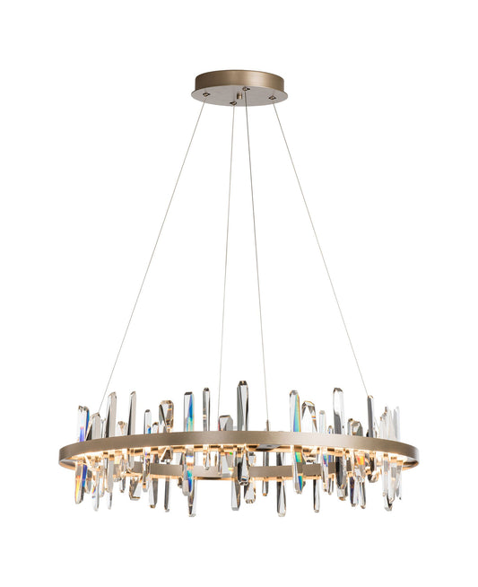 Hubbardton Forge 139915-1001 Solitude Circular LED Pendant in BronzeBy Hubbardton Forge