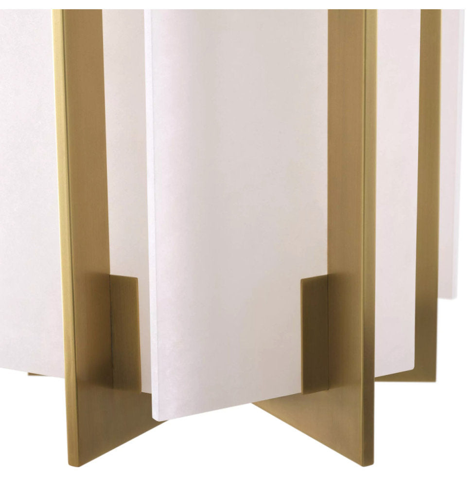 Gold with Alabaster Chandelier | Eichholtz LuganoBy OROA - Furniture
