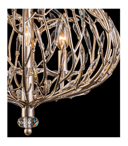 Bask 3-Lt Crystal Pendant - Gold DustBy Varaluz