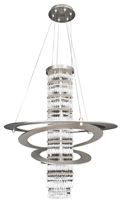 Giovanni 5-Light Contemporary Large Pendant by Allegri, Firenze ClearBy Allegri Crystal by Kalco Lighting