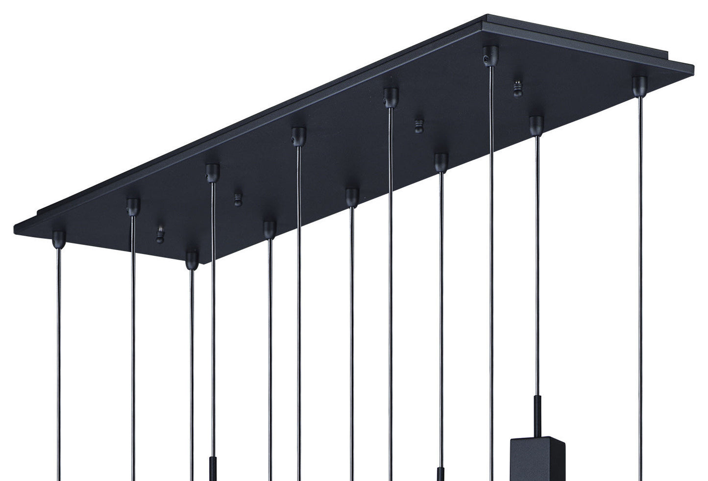 ET2 E31248-20 Quartz 12 Light 39"W LED Linear Pendant - Polished ChromeBy ET2 Contemporary Lighting