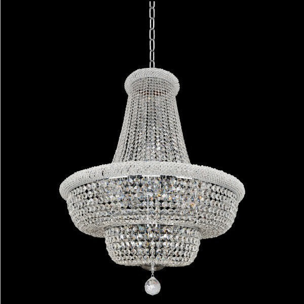 Napoli 34 Inch Pendant With Clear FirenzeBy Allegri Crystal by Kalco Lighting