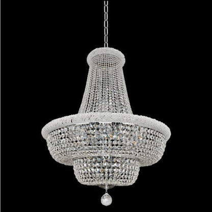 Napoli 34 Inch Pendant With Clear FirenzeBy Allegri Crystal by Kalco Lighting