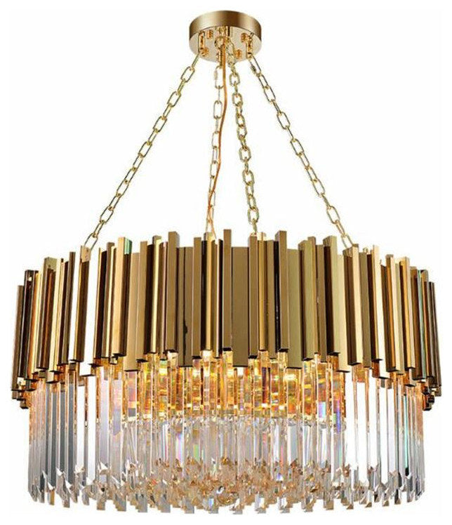 Gio Collection 40" Crystal ChandelierBy MORSALE