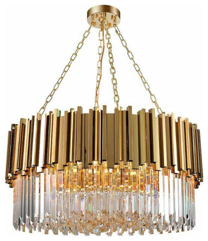 Gio Collection 40" Crystal ChandelierBy MORSALE