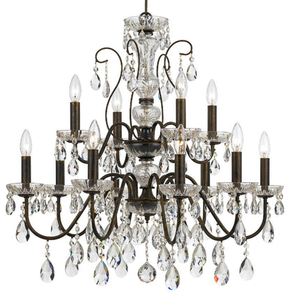 Crystorama Lighting Group 3029-CL-S Butler 12 Light 29"W Crystal - EnglishBy Crystorama Lighting