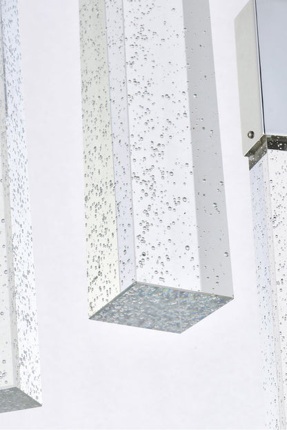Elegant Lighting 2067G42C Weston 25 lights pendant in chromeBy Elegant Furniture & Lighting