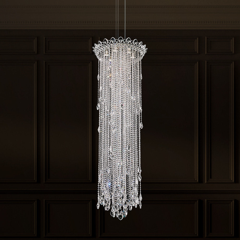 Schonbek Tr2413N-401H 6 Light Crystal Pendant, Polished Stainless SteelBy Schonbek