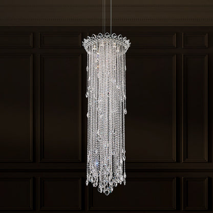 Schonbek Tr2413N-401H 6 Light Crystal Pendant, Polished Stainless SteelBy Schonbek