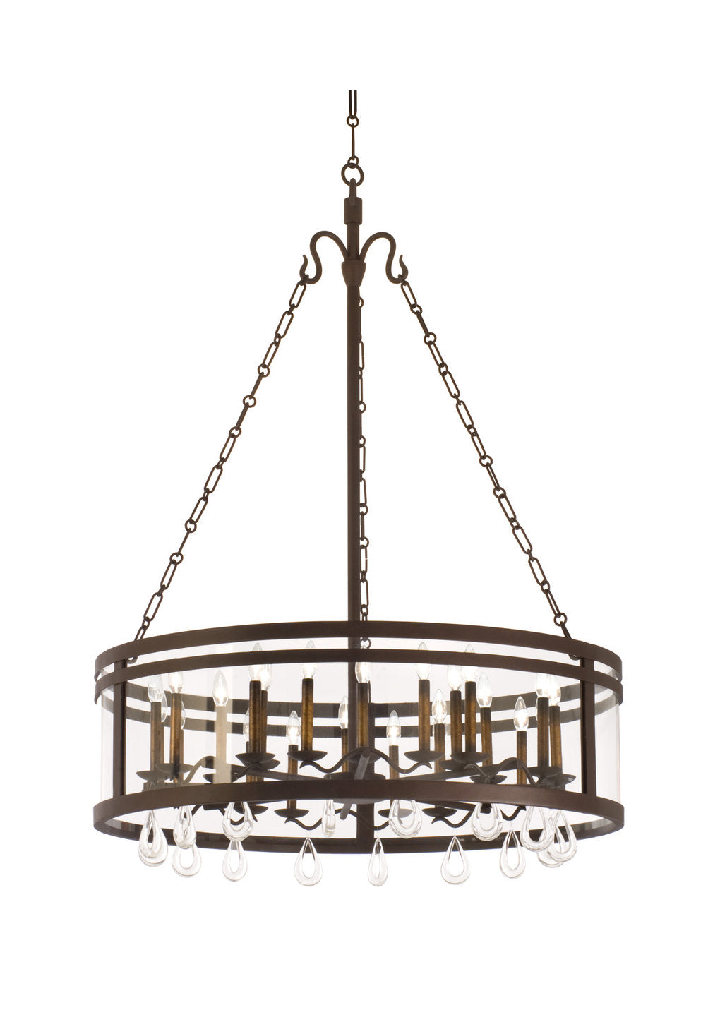 Morris 42"x56.5" 24-Light Modern Large Chandeliers by KalcoBy KALCO LIGHTING
