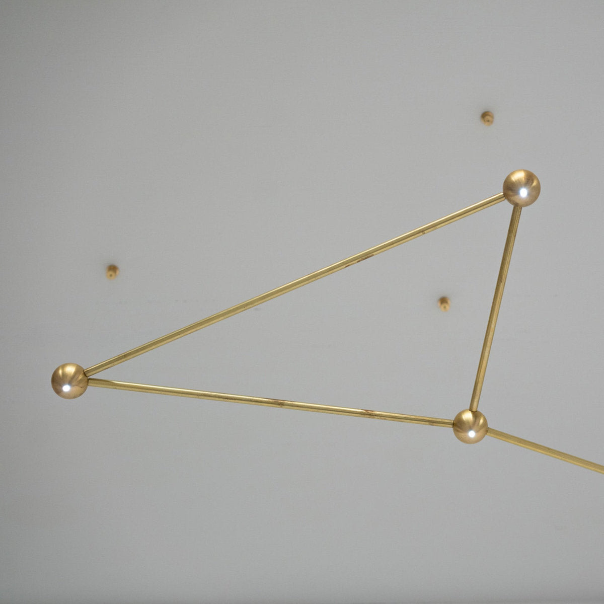 9 - Light Unique Geometric Chandelier