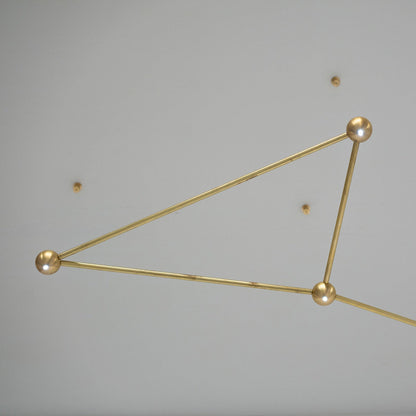 9 - Light Unique Geometric Chandelier