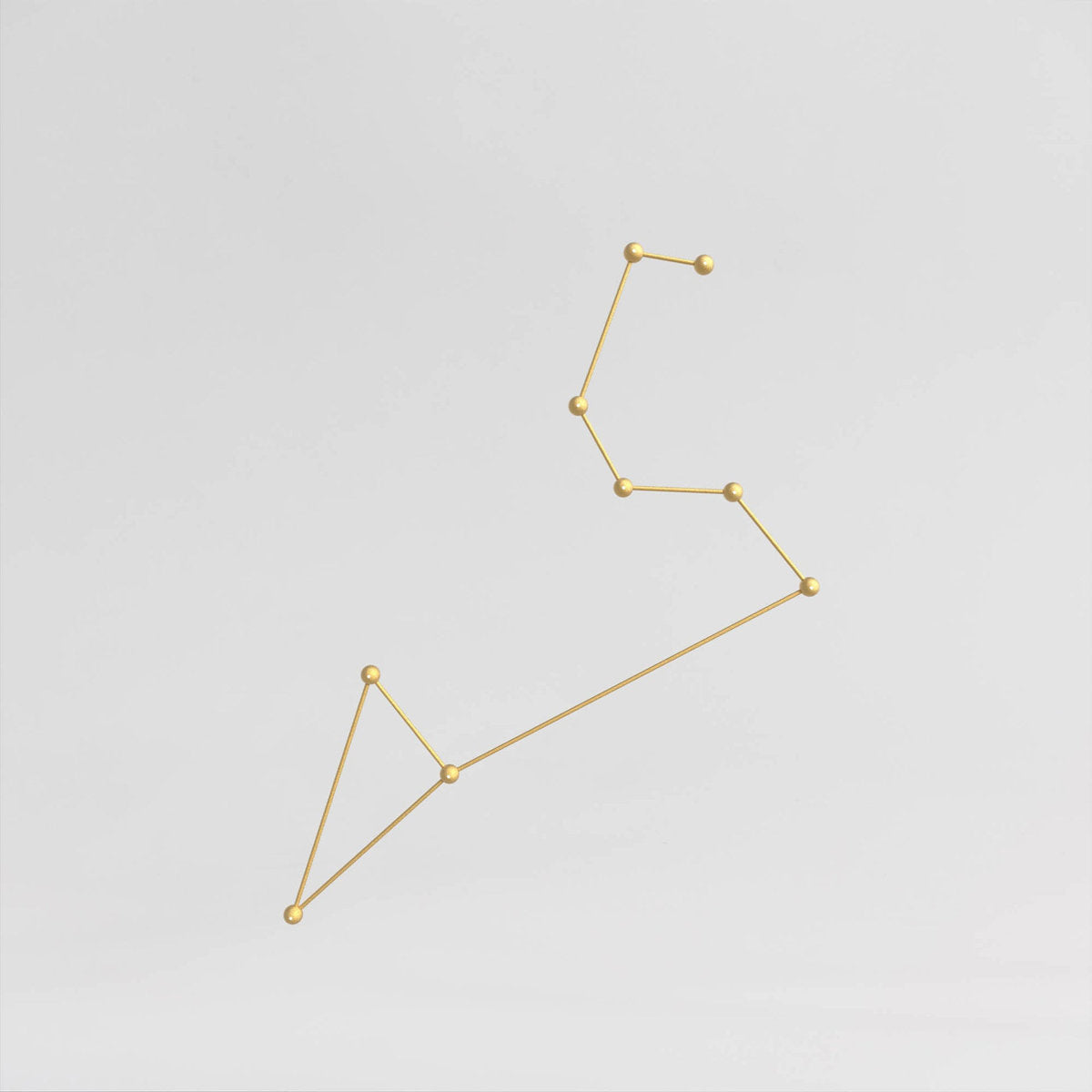 9 - Light Unique Geometric Chandelier