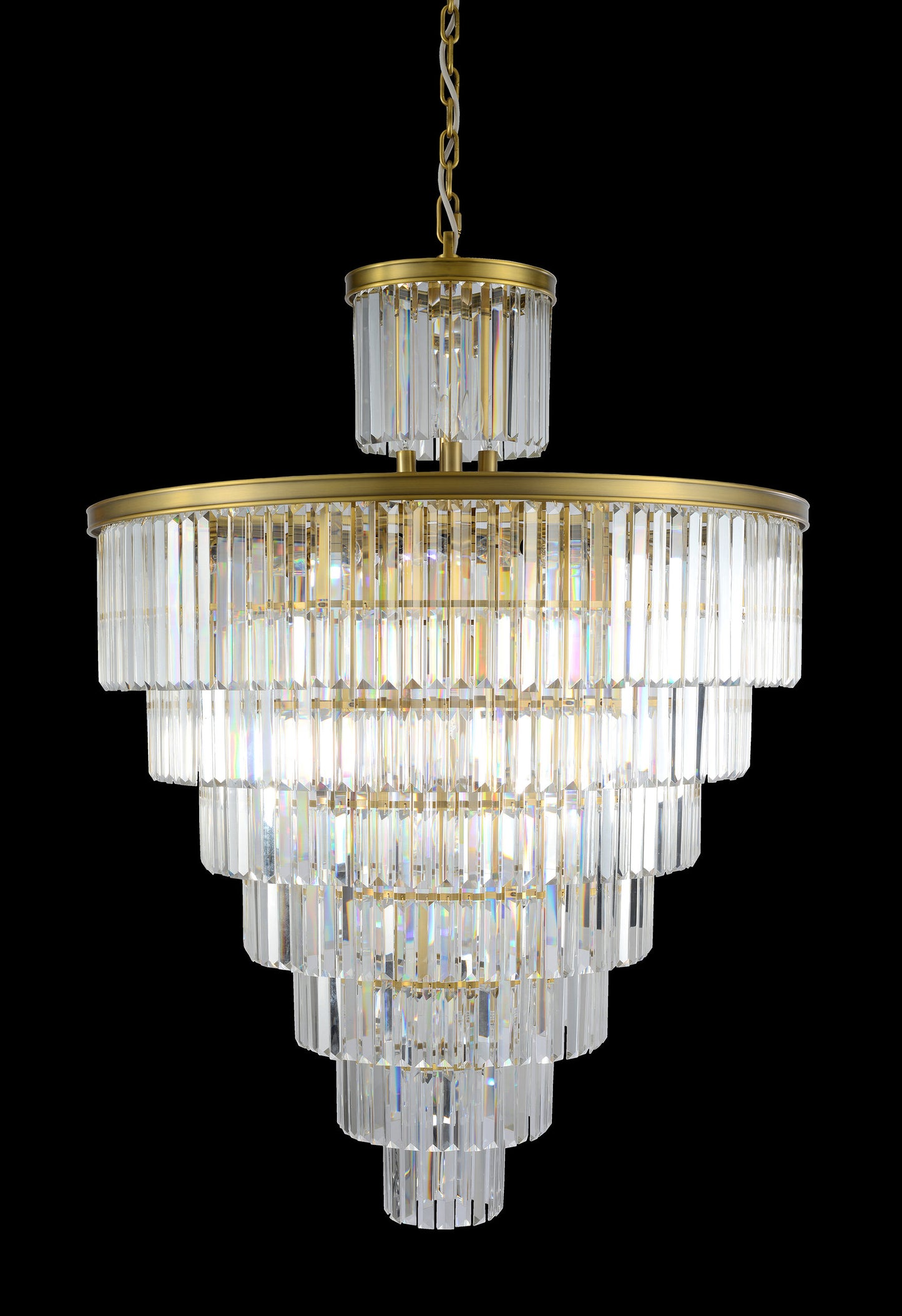 Artistry Lighting Edgewood Collection Hanging Crystal Chandelier 36x48By Artistry Lighting
