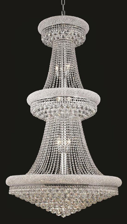 1800 Primo Collection Large Hanging Fixture, Royal CutBy Elegant Furniture & Lighting