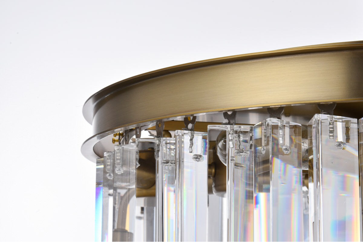 Elegant Lighting Sydney 20" Round Crystal ChandelierBy Elegant Furniture & Lighting