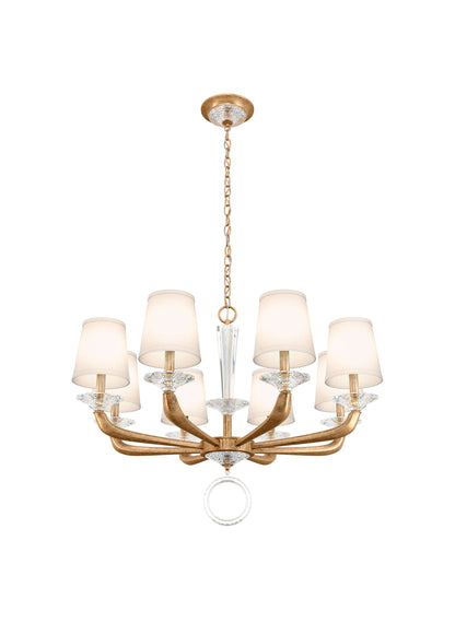 Schonbek Ma1008N-26O 8 Light Crystal Chandelier, French GoldBy Schonbek