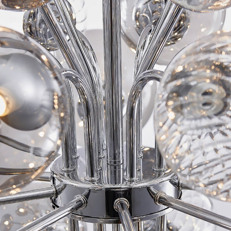 18-Light Designer Glass Bubble ChandelierBy MORSALE