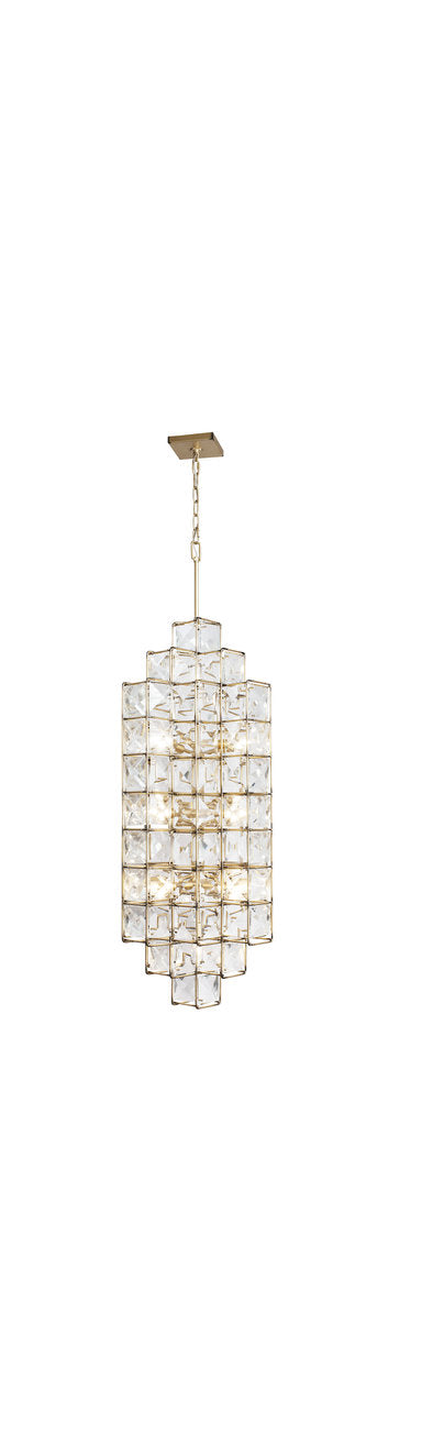 Varaluz Cubic 14-Lt Foyer - Calypso GoldBy Varaluz