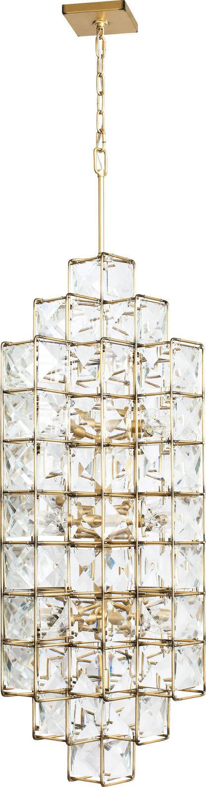 Cubic Foyer - Calypso GoldBy Varaluz