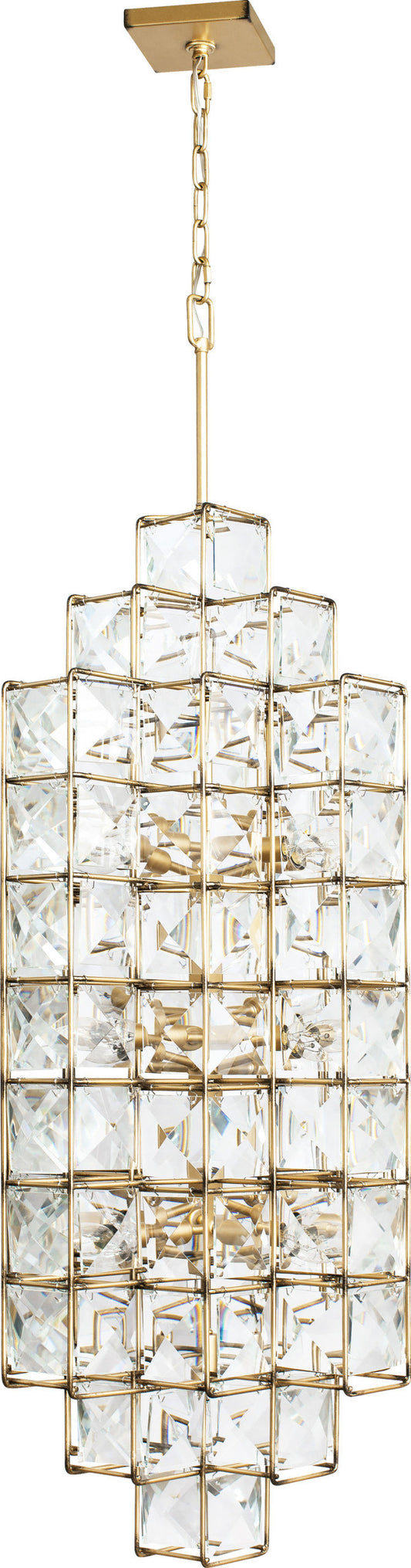 Cubic Foyer - Calypso GoldBy Varaluz