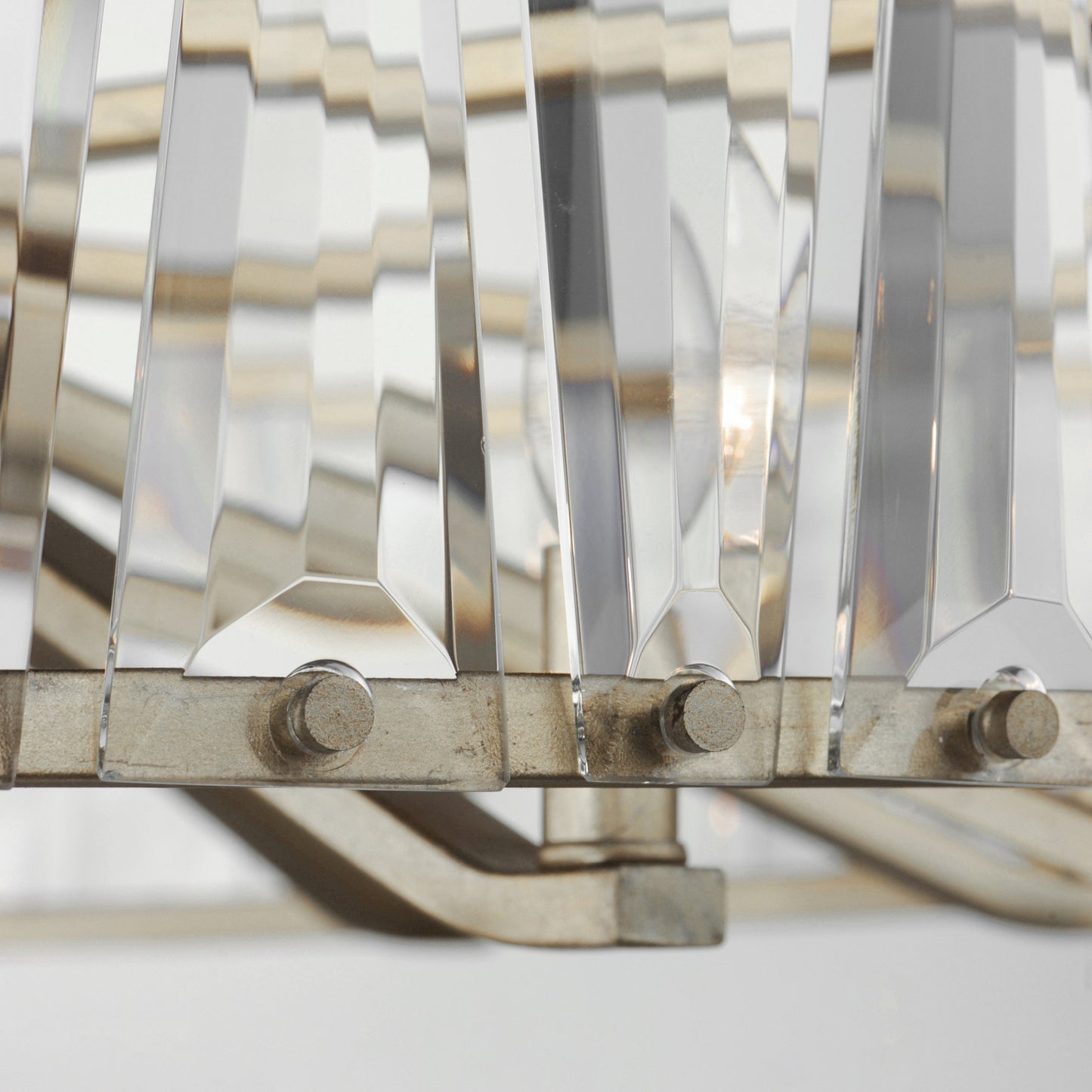 Maxim 21869 Odeon 10 Light 40"W Crystal Drum Chandelier - Golden SilverBy Maxim Lighting International