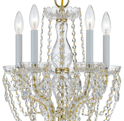 Crystorama Lighting Group 1129-CL-S Traditional Crystal 5 Light - PolishedBy Crystorama Lighting