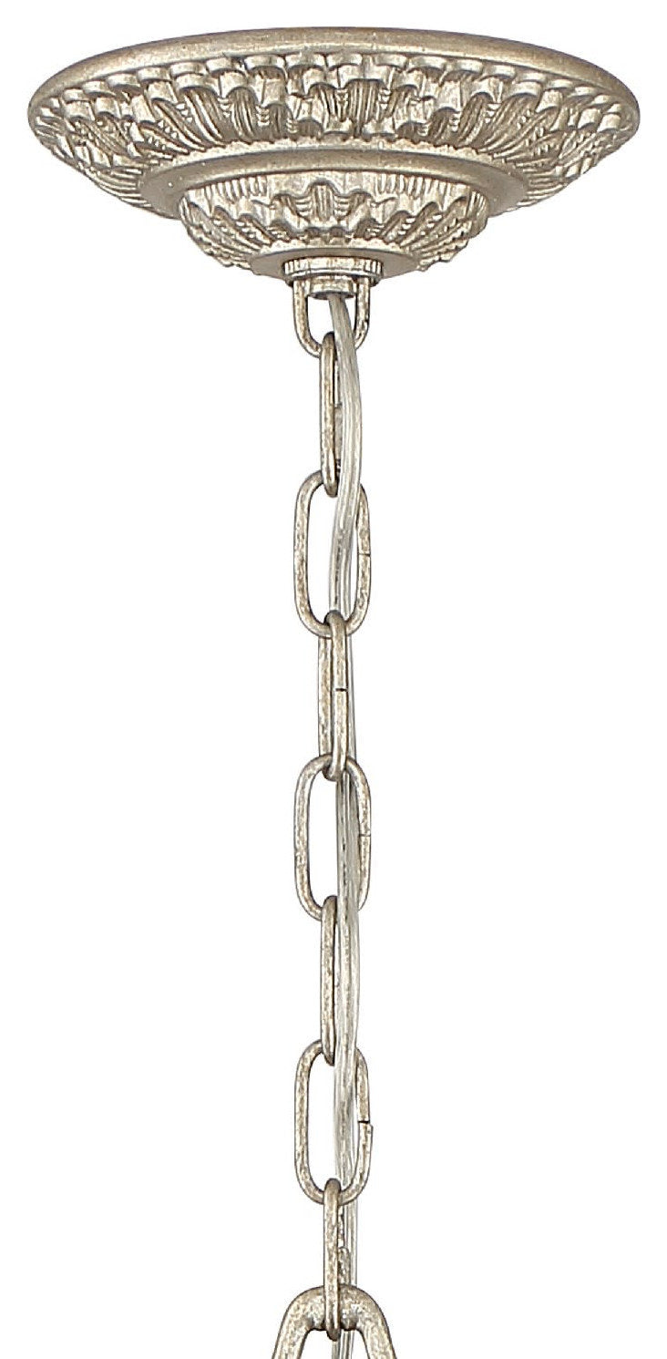 Crystorama Lighting Group 5119-CL-SAQ Regis 12 Light 32"W Crystal - Olde SilverBy Crystorama Lighting