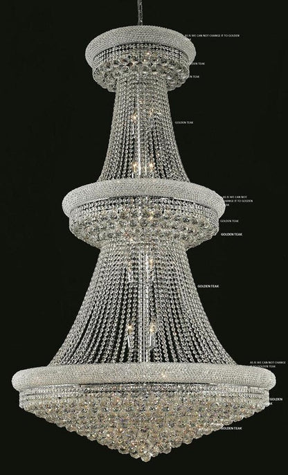 1800 Primo Collection Large Hanging Fixture, Royal CutBy Elegant Furniture & Lighting