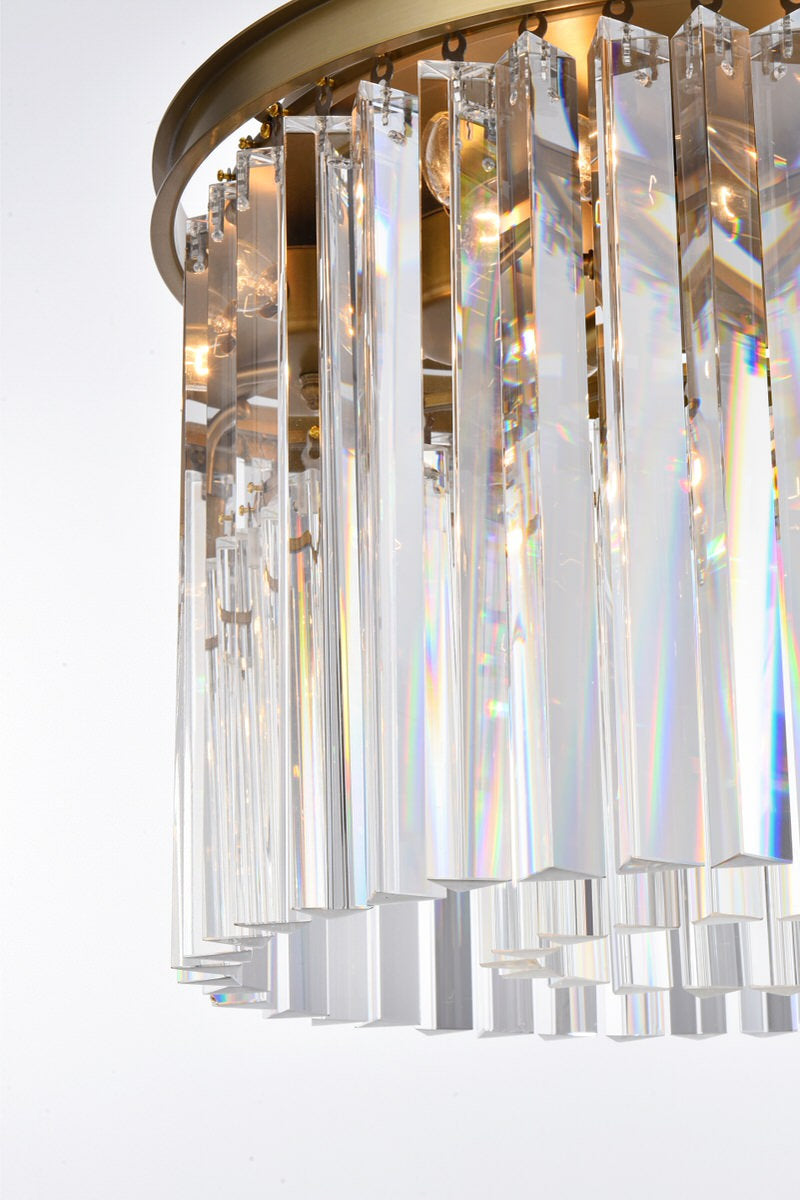 Elegant Lighting Sydney 20" Round Crystal ChandelierBy Elegant Furniture & Lighting