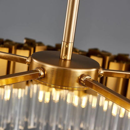 Milano Crystal Chandelier, Diameter 32"By MORSALE