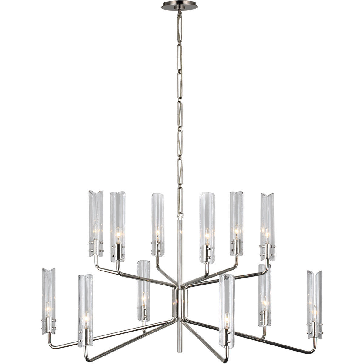 AERIN Casoria Large Two-Tier Chandelier