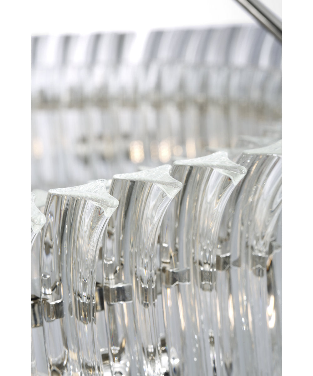 AERIN Rhine 36" Ring Chandelier with Crystal