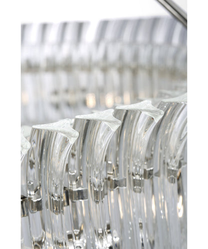 AERIN Rhine 36" Ring Chandelier with Crystal
