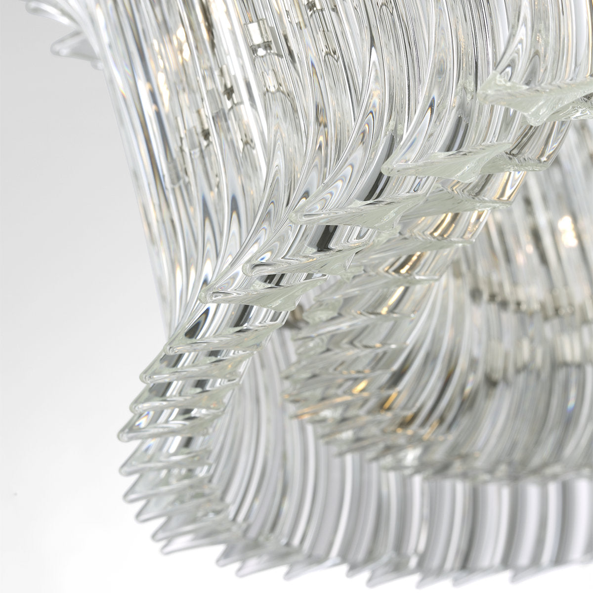 AERIN Rhine 36" Ring Chandelier with Crystal