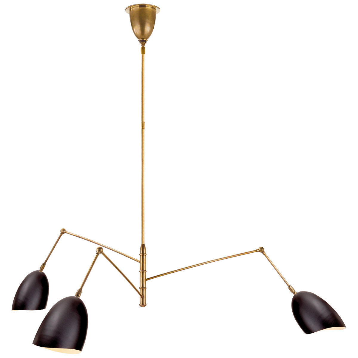 AERIN Sommerard Large Triple Arm Chandelier
