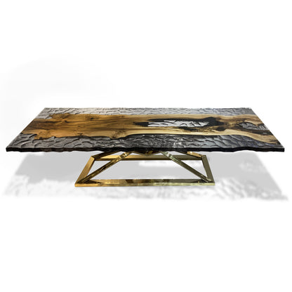 Abruzzo Walnut Wood Dining Table