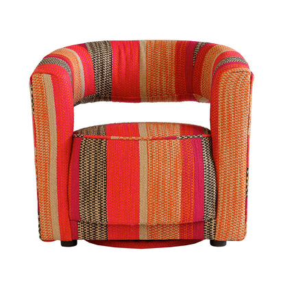Accent Chair Swivel Armchair Chair with Ottoman